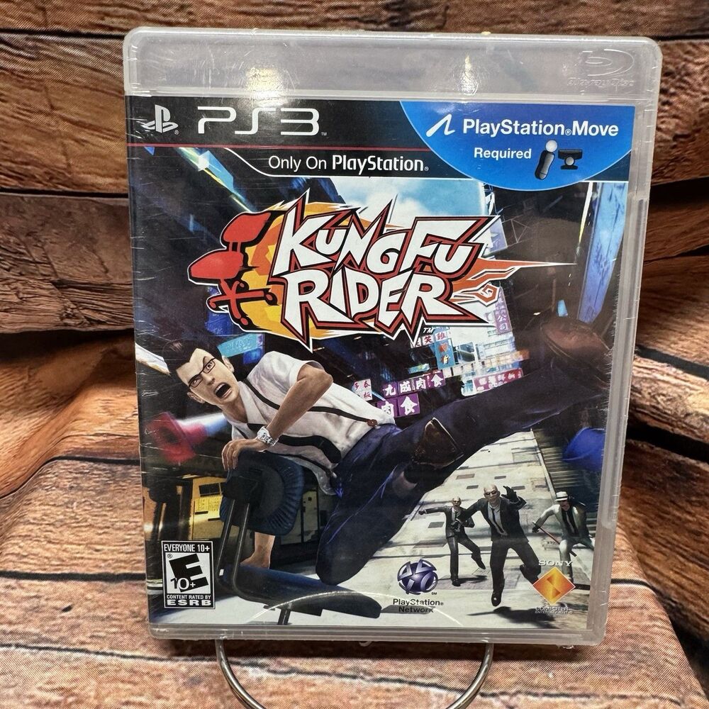 Kung Fu Rider PS3 Sony PlayStation 3 Video Game New Sealed Move Required